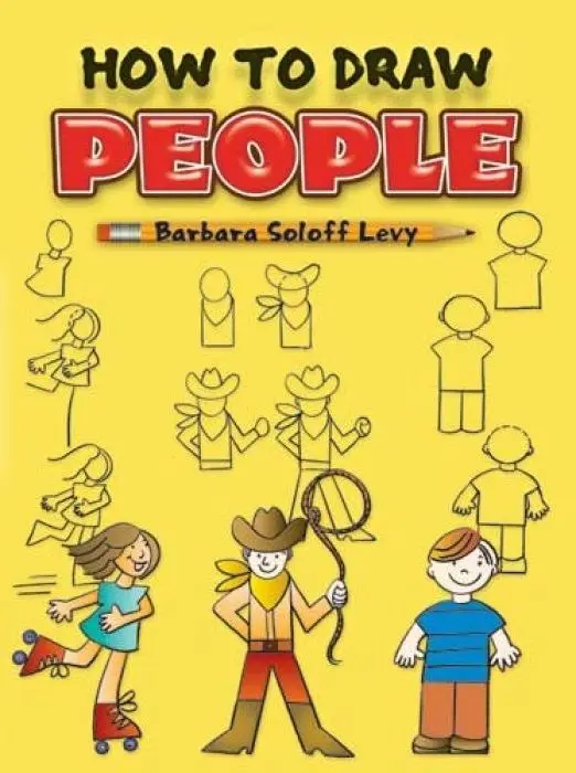 Cover: 9780486420608 | How to Draw People | Step-By-Step Drawings! | Barbara Soloff Levy