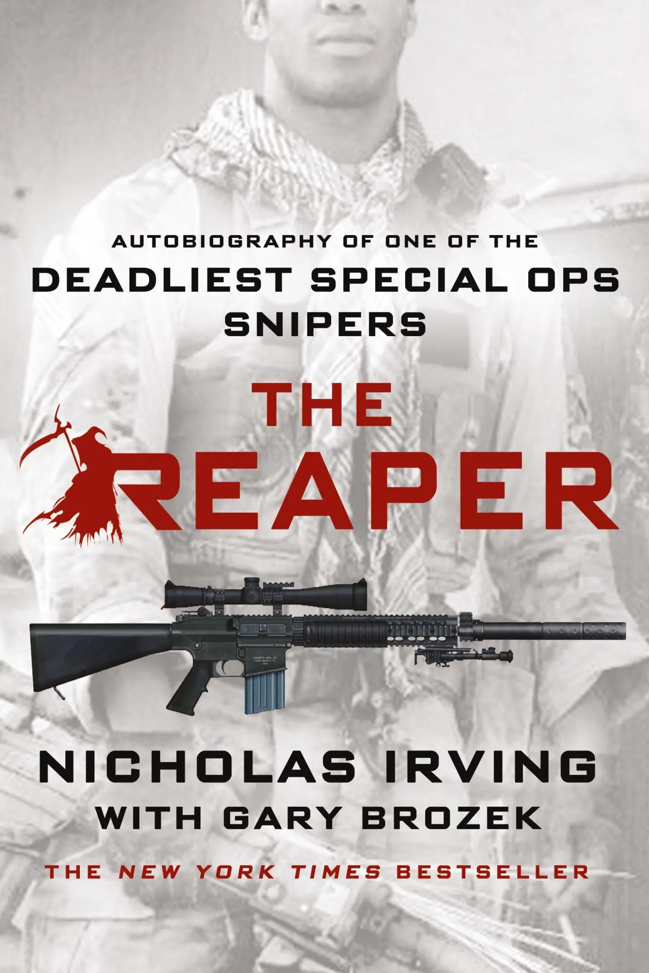 Cover: 9781250080608 | The Reaper | Autobiography of One of the Deadliest Special Ops Snipers