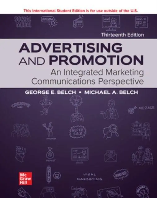 Cover: 9781266090608 | Advertising and Promotion ISE | George Belch (u. a.) | Taschenbuch