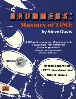 Cover: 9781562240608 | Drummers: Masters Of Time | Steve Davis | Taschenbuch | Buch + CD