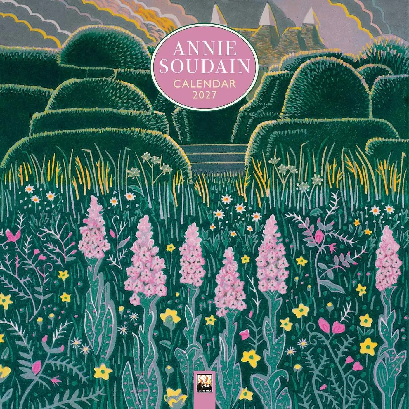 Cover: 9781806940608 | Annie Soudain Kunstkalender 2027 - Original Flame Tree...
