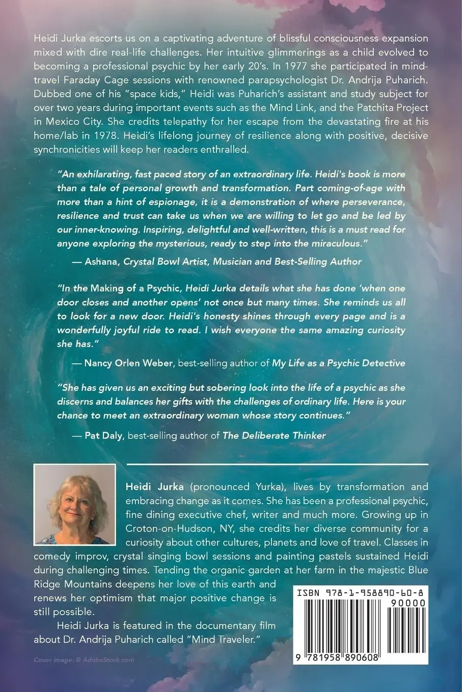 Rückseite: 9781958890608 | The Making of a Psychic | Heidi A. Jurka | Taschenbuch | Englisch