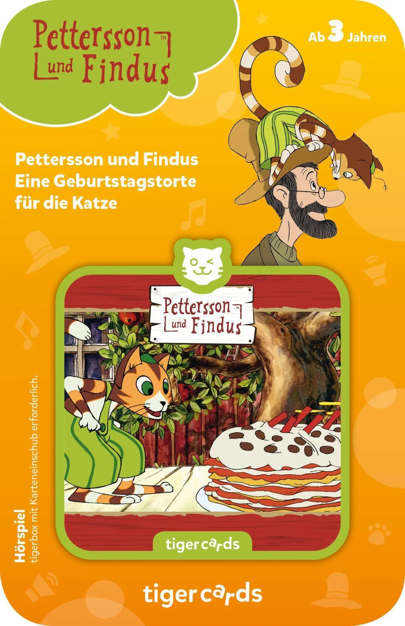 Bild: 4260535480708 | tigercard - Pettersson und Findus - Folge 1: Eine Geburtstagstorte...