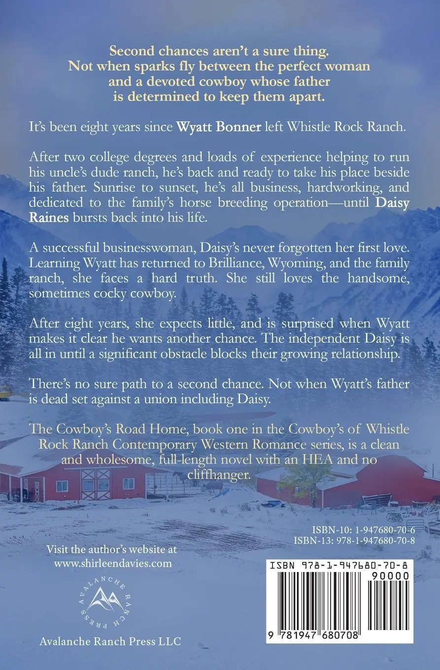 Rückseite: 9781947680708 | The Cowboy's Road Home | Shirleen Davies | Taschenbuch | Englisch