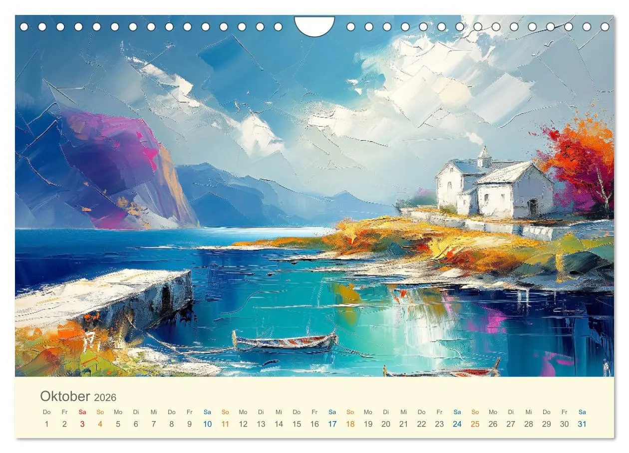 Bild: 9783457330708 | Impressionistische Naturlandschaften (Wandkalender 2026 DIN A4...