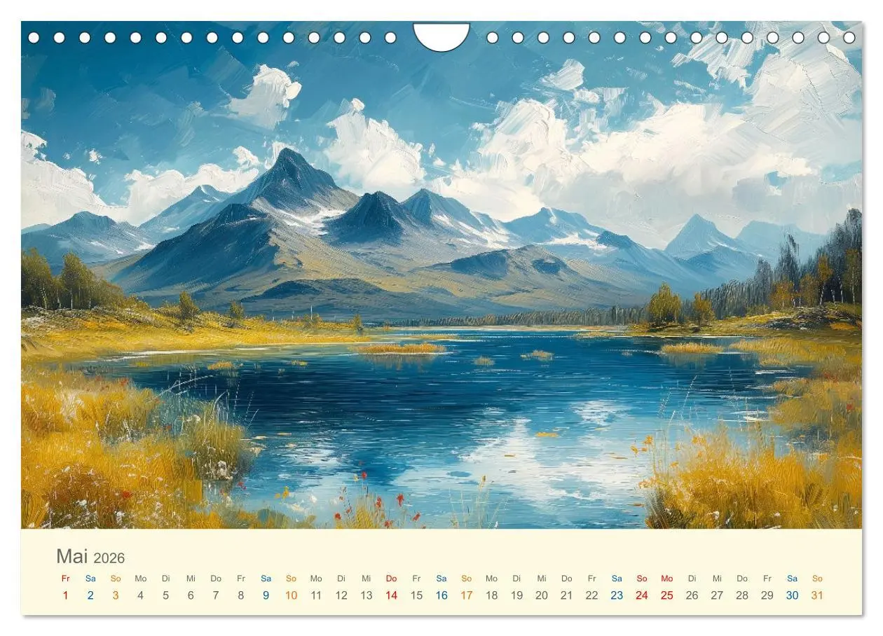 Bild: 9783457330708 | Impressionistische Naturlandschaften (Wandkalender 2026 DIN A4...