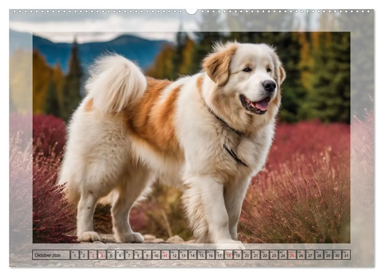 Bild: 9783457400708 | Majestätische Pyrenäen Berghunde (hochwertiger Premium Wandkalender...