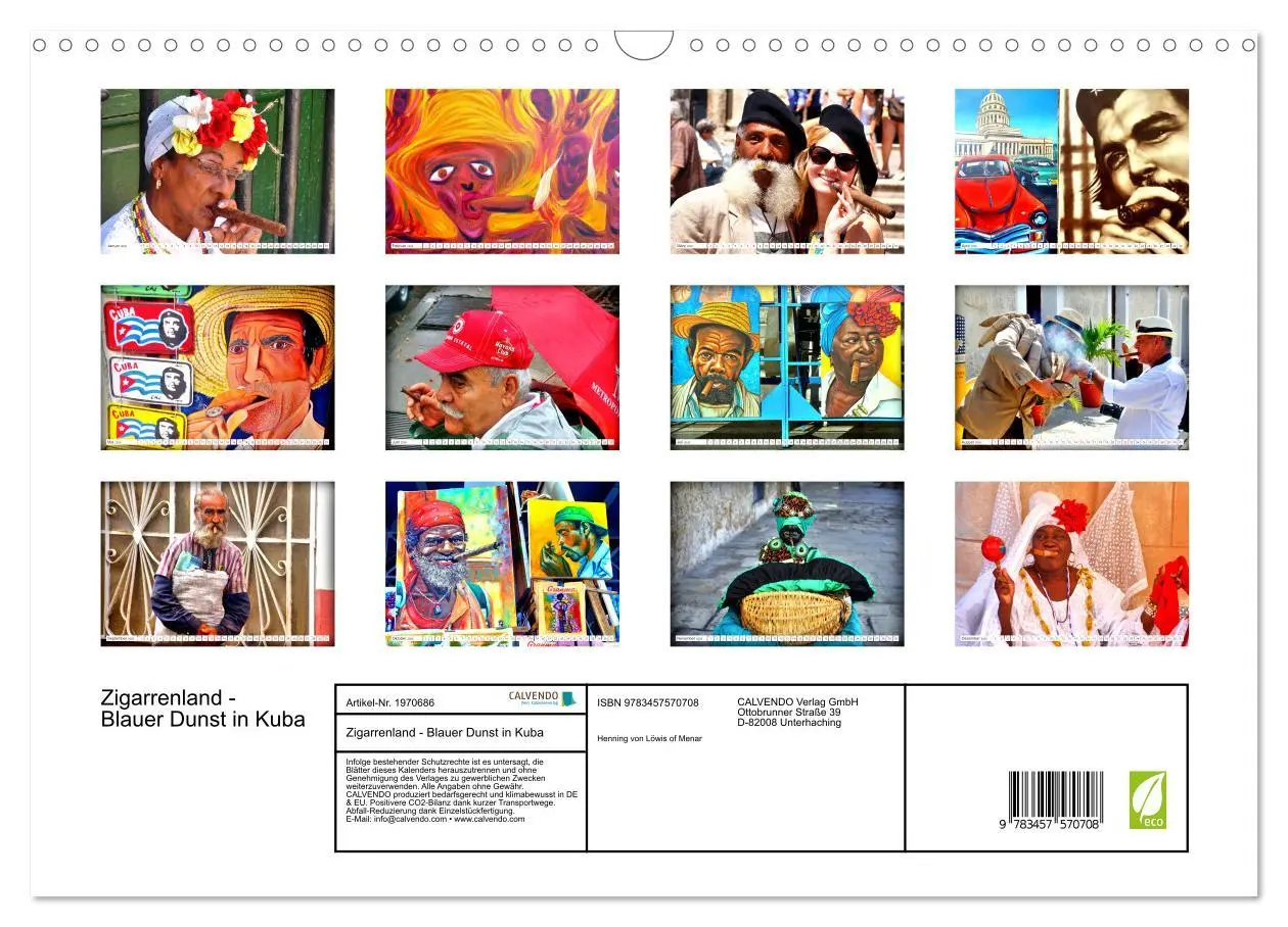 Bild: 9783457570708 | Zigarrenland - Blauer Dunst in Kuba (Wandkalender 2026 DIN A3...