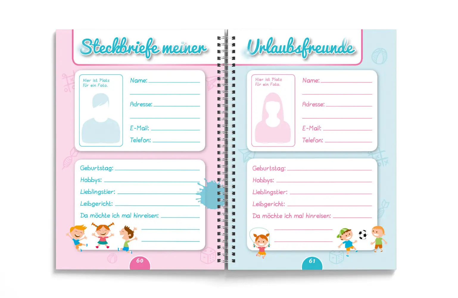Bild: 9783961310708 | Urlaubs- und Ferientagebuch | Mein Reisebegleiter | familia Verlag