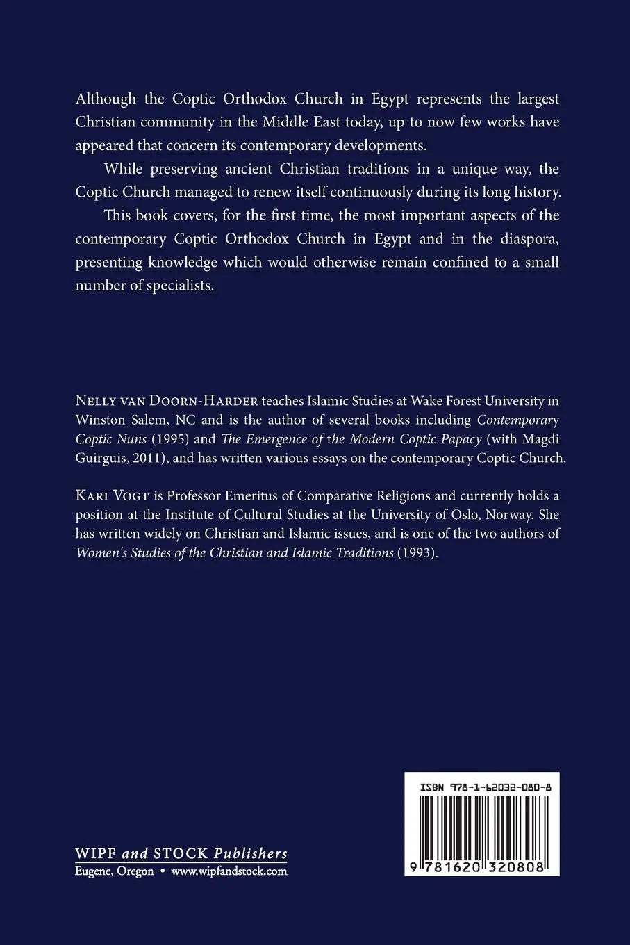 Rückseite: 9781620320808 | Between Desert and City | The Coptic Orthodox Church Today | Buch