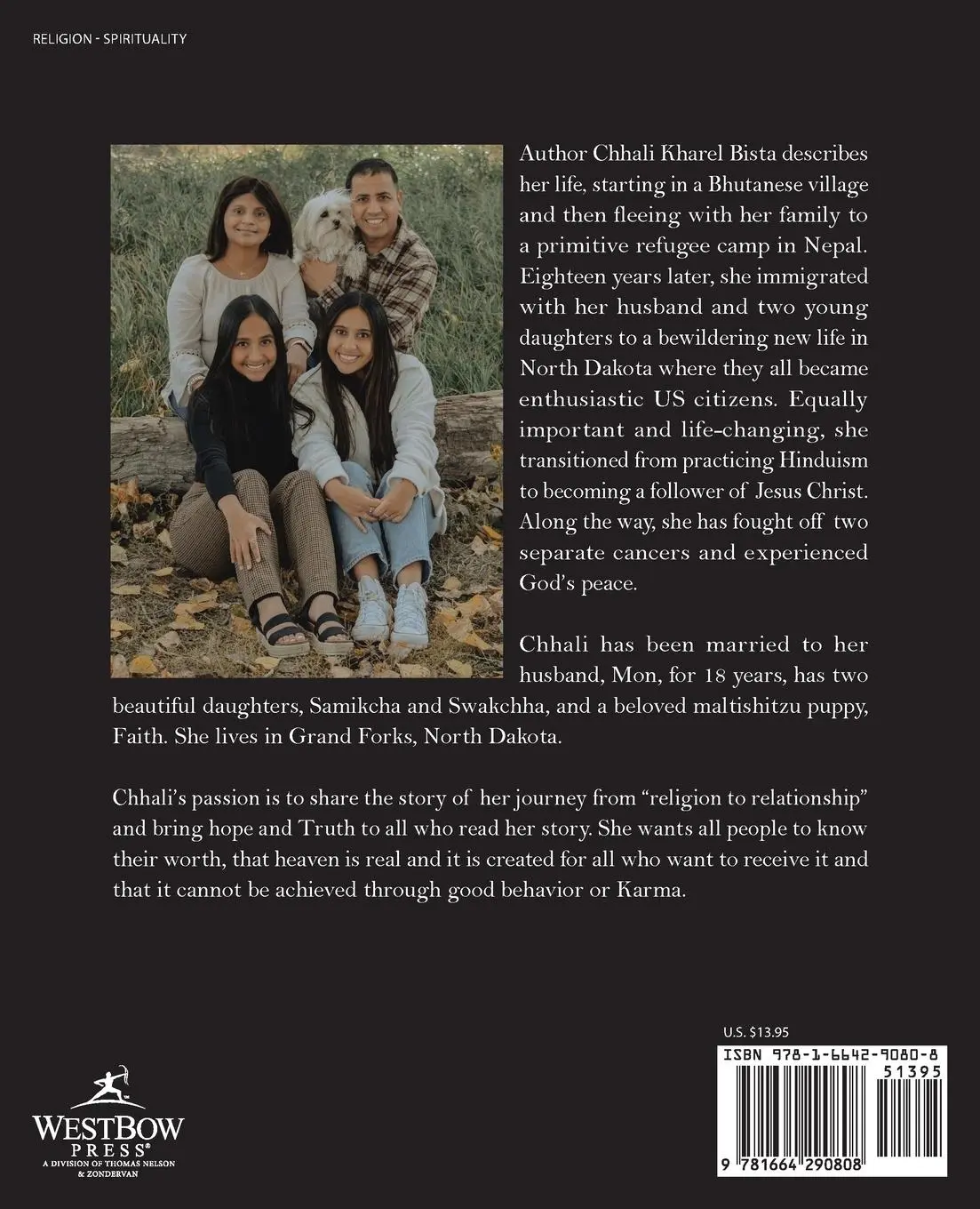 Rückseite: 9781664290808 | From Karma to Christ | My Journey from Religion to Relationship | Buch