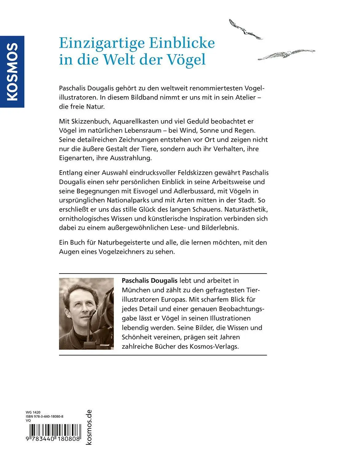 Bild: 9783440180808 | Mit den Augen eines Vogelzeichners | Paschalis Dougalis | Buch | 2025