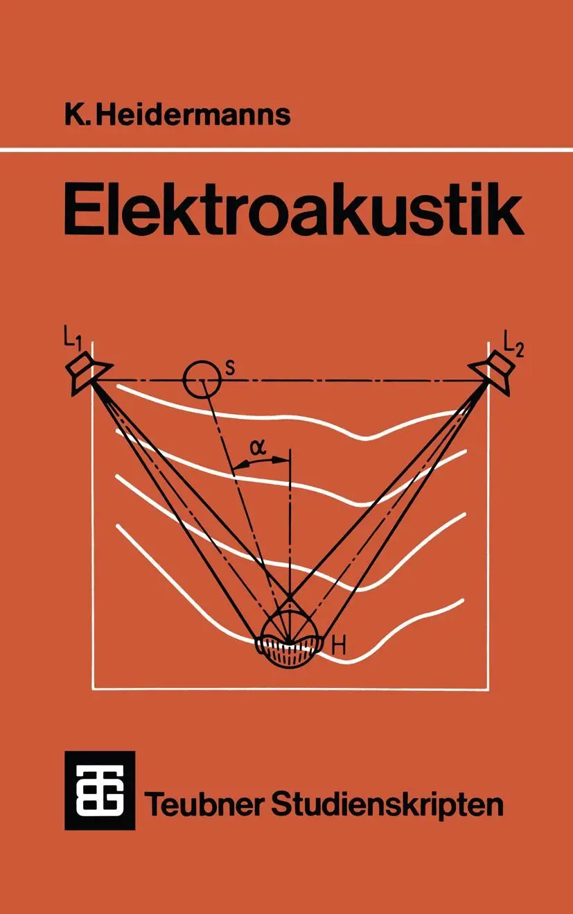 Cover: 9783519000808 | Elektroakustik | K. Heidermanns | Taschenbuch | 138 S. | Deutsch