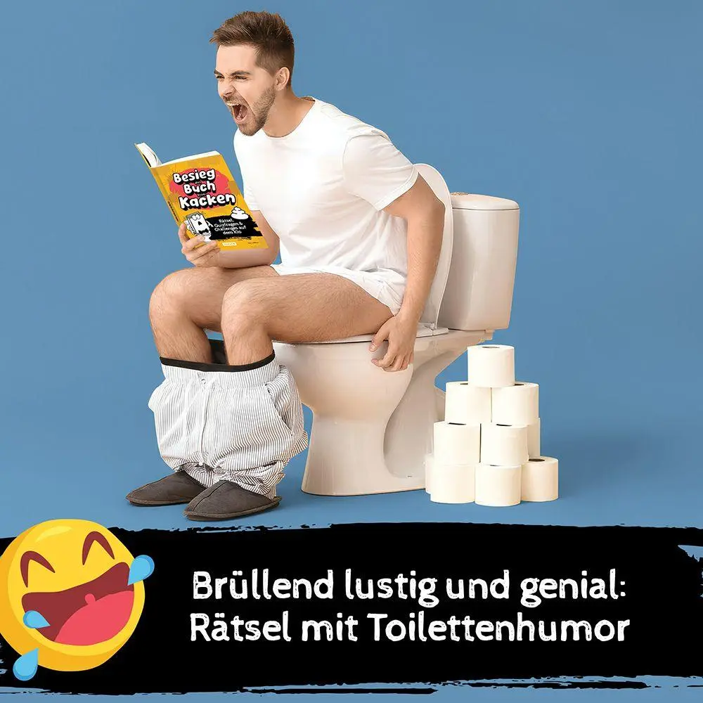 Bild: 9783985610808 | Besieg das Buch beim Kacken: Rätsel, Quizfragen &amp; Challenges auf...