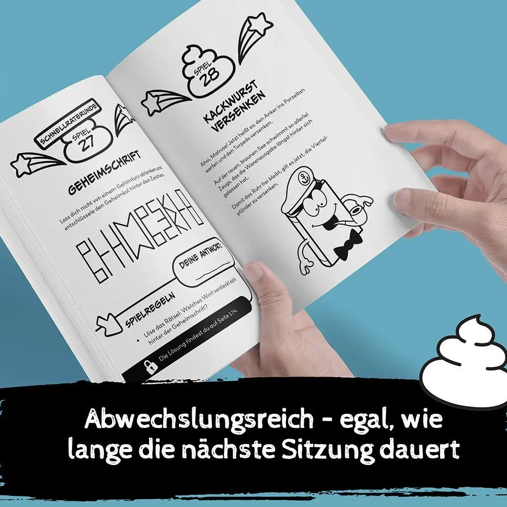 Bild: 9783985610808 | Besieg das Buch beim Kacken: Rätsel, Quizfragen &amp; Challenges auf...