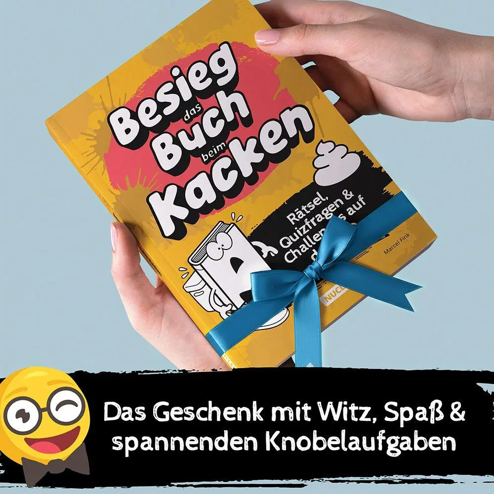 Bild: 9783985610808 | Besieg das Buch beim Kacken: Rätsel, Quizfragen &amp; Challenges auf...