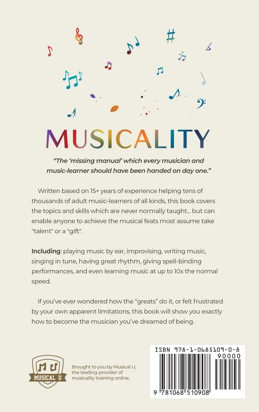 Rückseite: 9781068510908 | Musicality | Christopher Sutton | Buch | Englisch | 2024 | Musical U