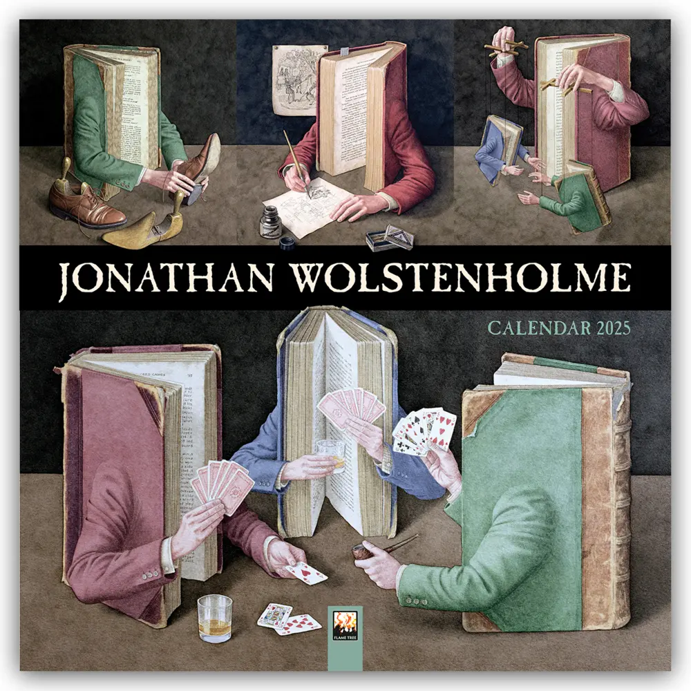 Cover: 9781835620908 | Jonathan Wolstenholme Kunstkalender 2025 | Flame Tree Publishing