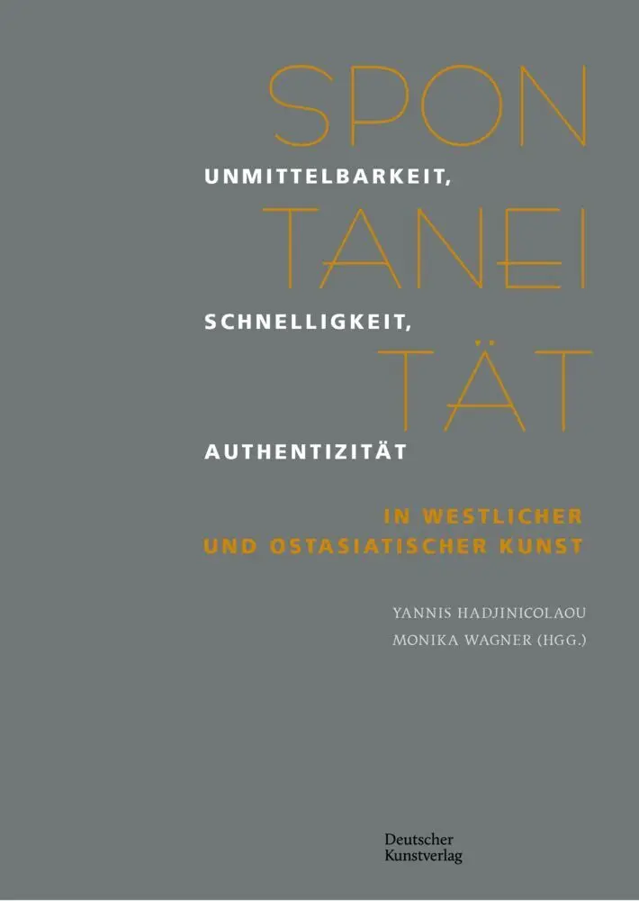 Cover: 9783422800908 | Spontaneität | Yannis Hadjinicolaou (u. a.) | Taschenbuch | 194 S.
