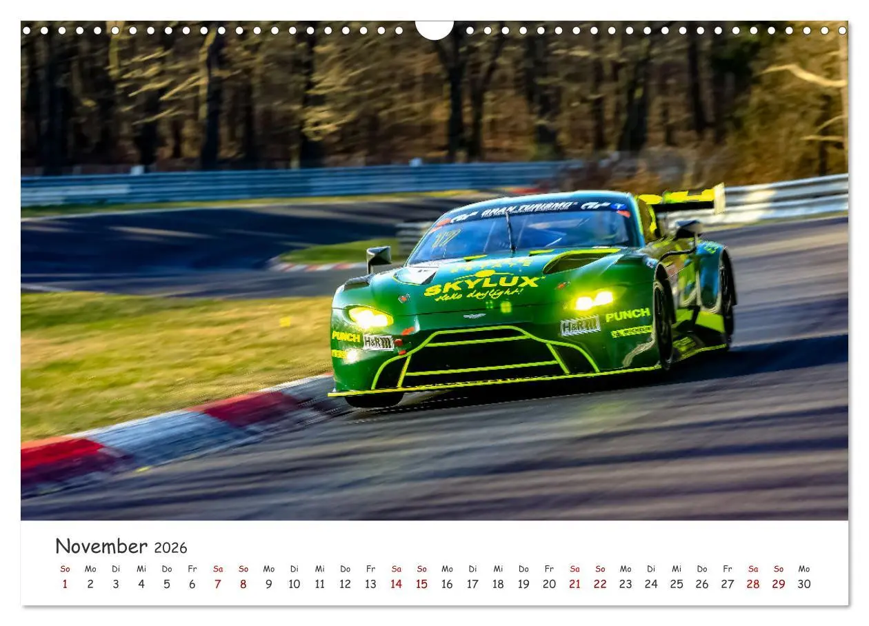 Bild: 9783457550908 | Nüburgring Langstrecken Serie 2026 (Wandkalender 2026 DIN A3 quer),...