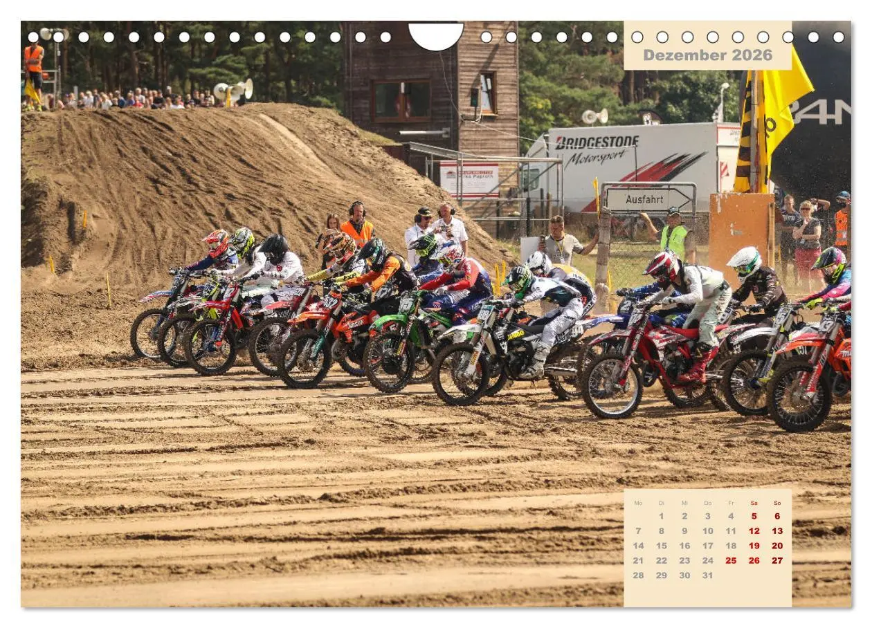 Bild: 9783457620908 | Motocross 2026 (Wandkalender 2026 DIN A4 quer), CALVENDO...