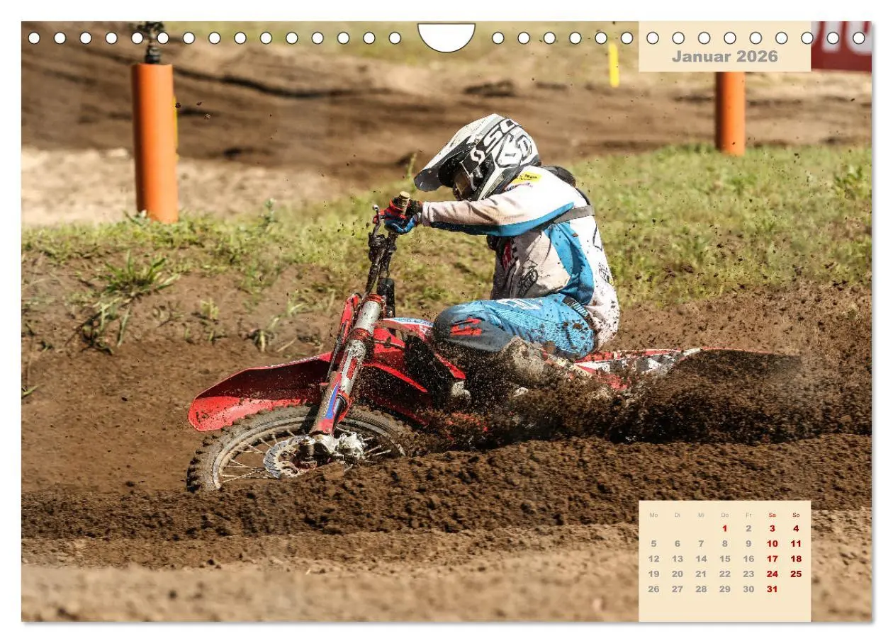 Bild: 9783457620908 | Motocross 2026 (Wandkalender 2026 DIN A4 quer), CALVENDO...