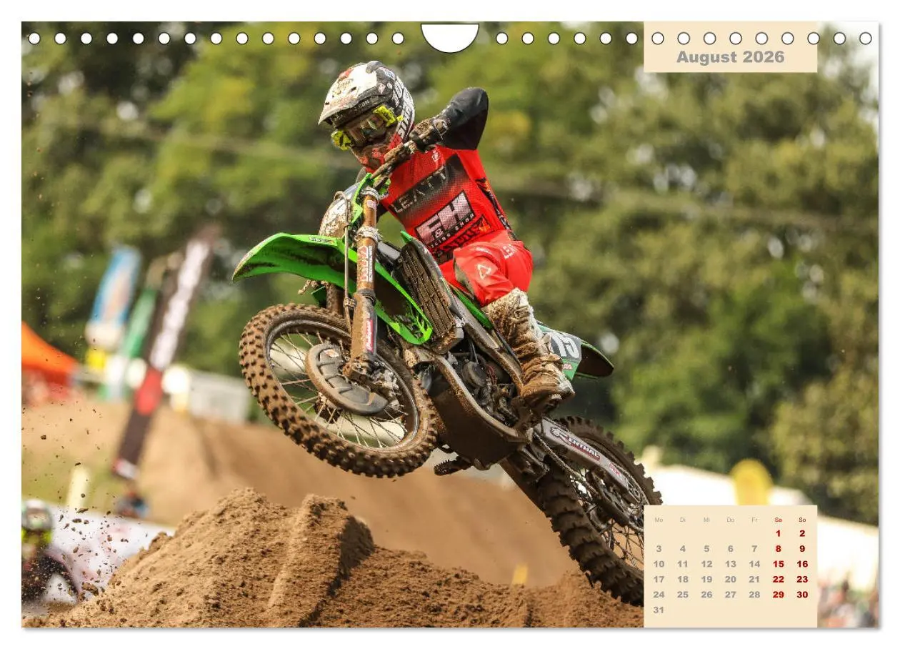 Bild: 9783457620908 | Motocross 2026 (Wandkalender 2026 DIN A4 quer), CALVENDO...