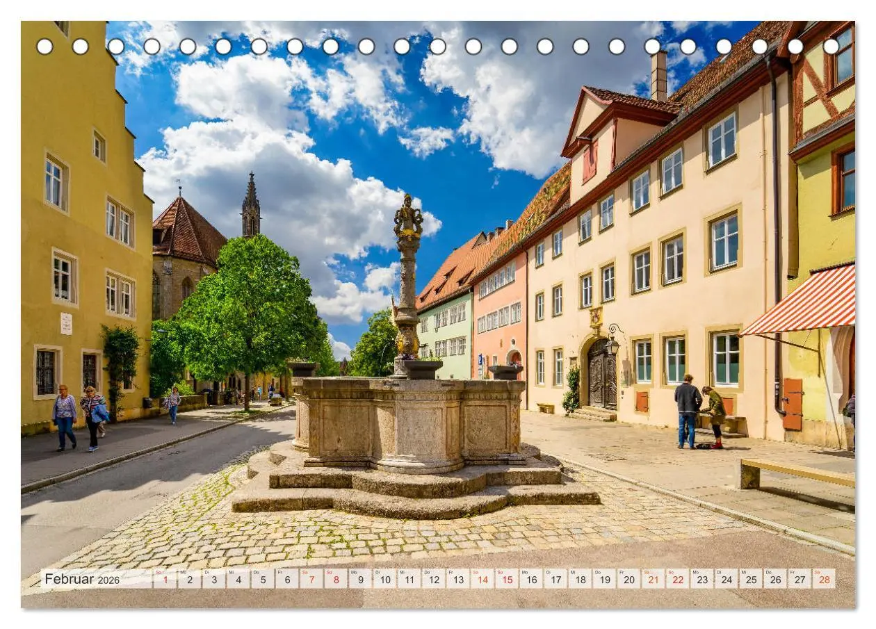 Bild: 9783457790908 | Rothenburg ob der Tauber Impressionen (Tischkalender 2026 DIN A5...