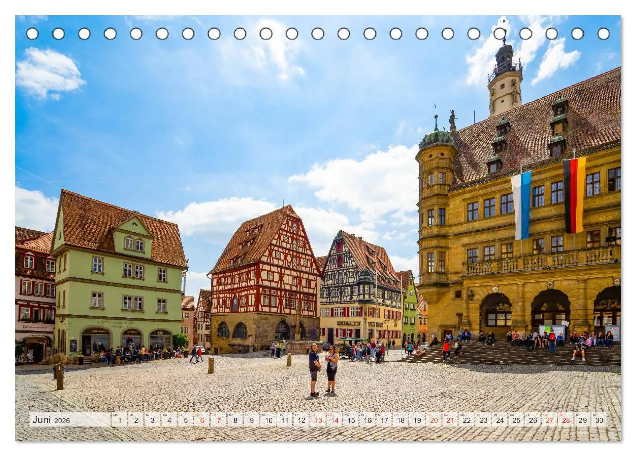 Bild: 9783457790908 | Rothenburg ob der Tauber Impressionen (Tischkalender 2026 DIN A5...