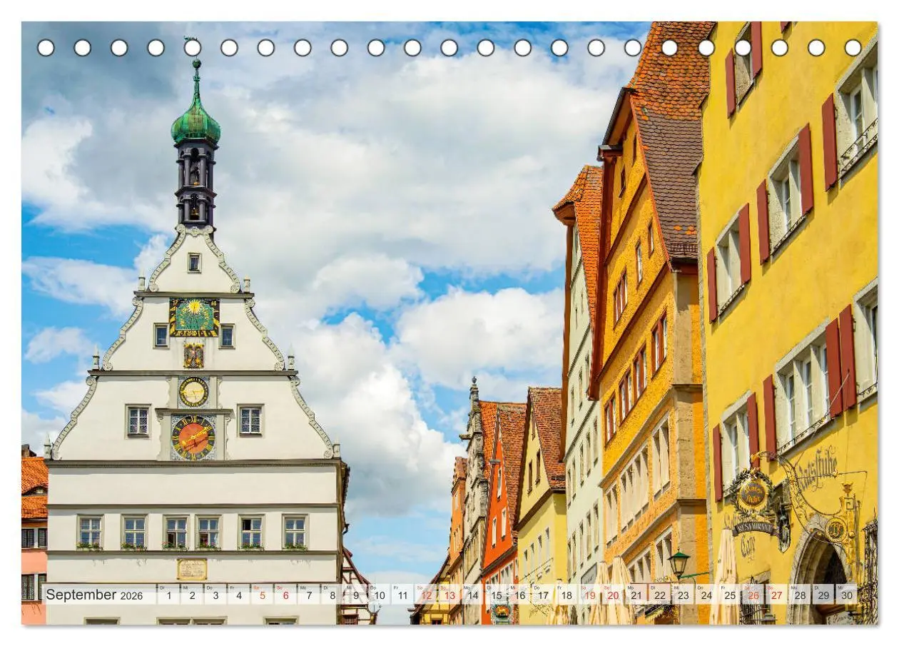 Bild: 9783457790908 | Rothenburg ob der Tauber Impressionen (Tischkalender 2026 DIN A5...
