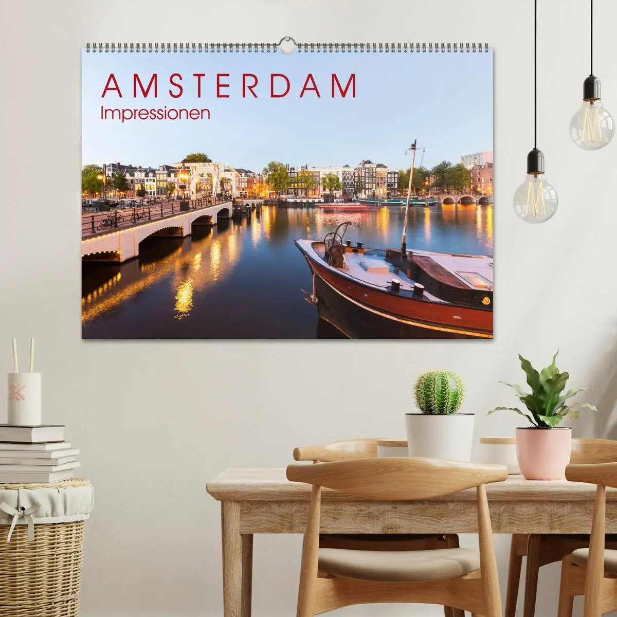 Bild: 9783457860908 | AMSTERDAM Impressionen (Wandkalender 2026 DIN A2 quer), CALVENDO...