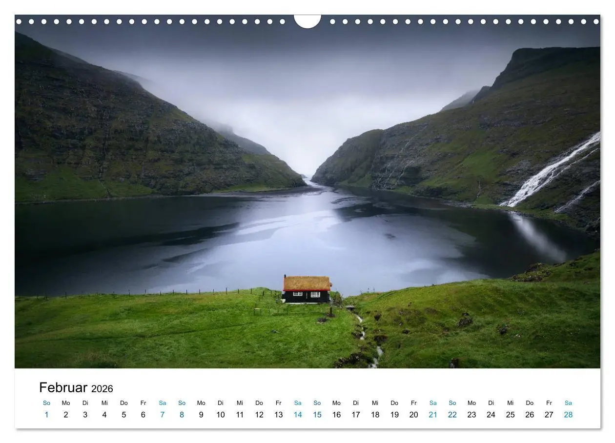 Bild: 9783457930908 | Färöer - Archipel im Nordmeer (Wandkalender 2026 DIN A3 quer),...