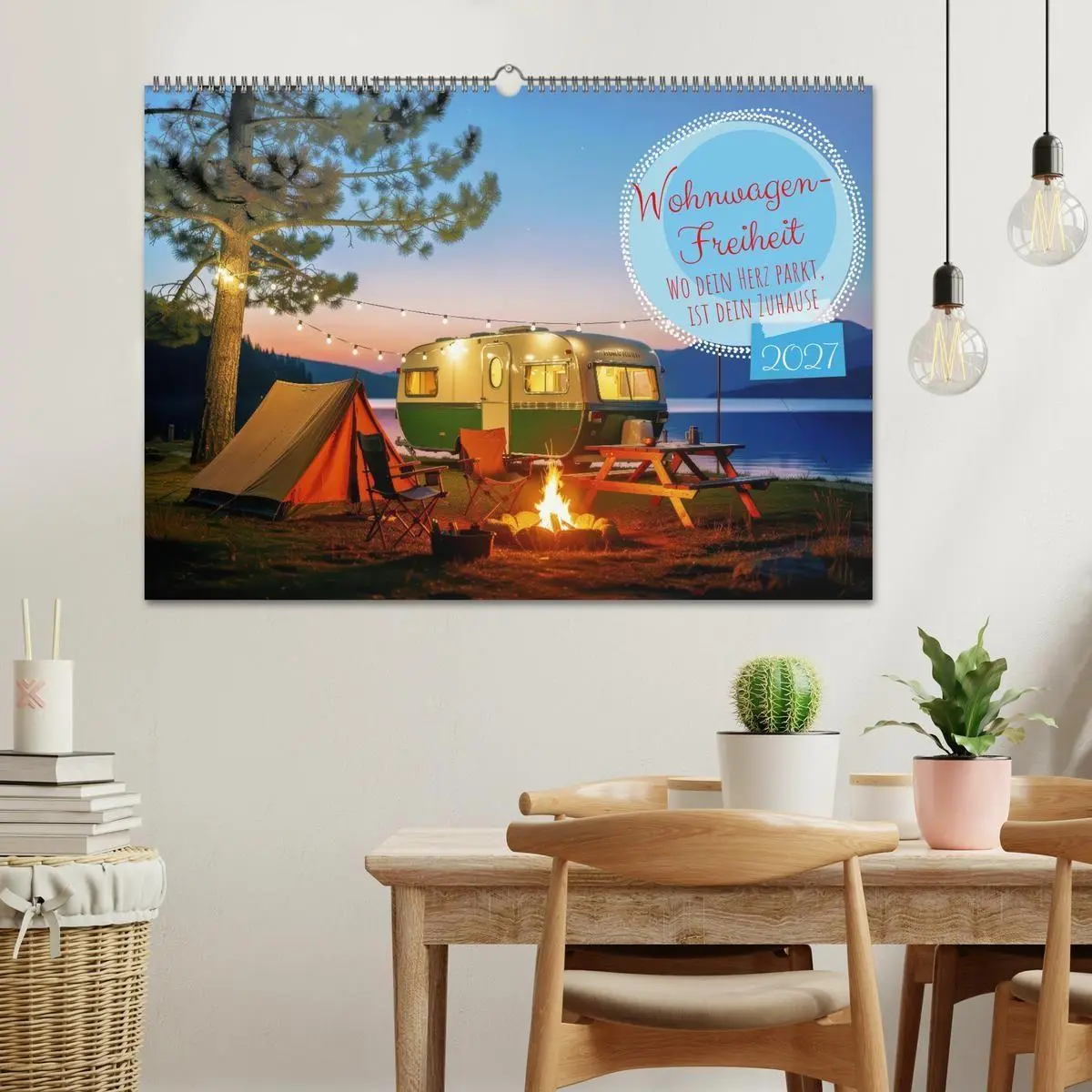 Bild: 9783569970908 | Wohnwagen-Freiheit (Wandkalender 2027 DIN A2 quer), CALVENDO...