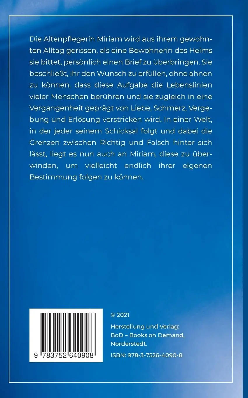 Rückseite: 9783752640908 | Narbenblind | Qamar Mahmood | Taschenbuch | Paperback | 388 S. | 2021