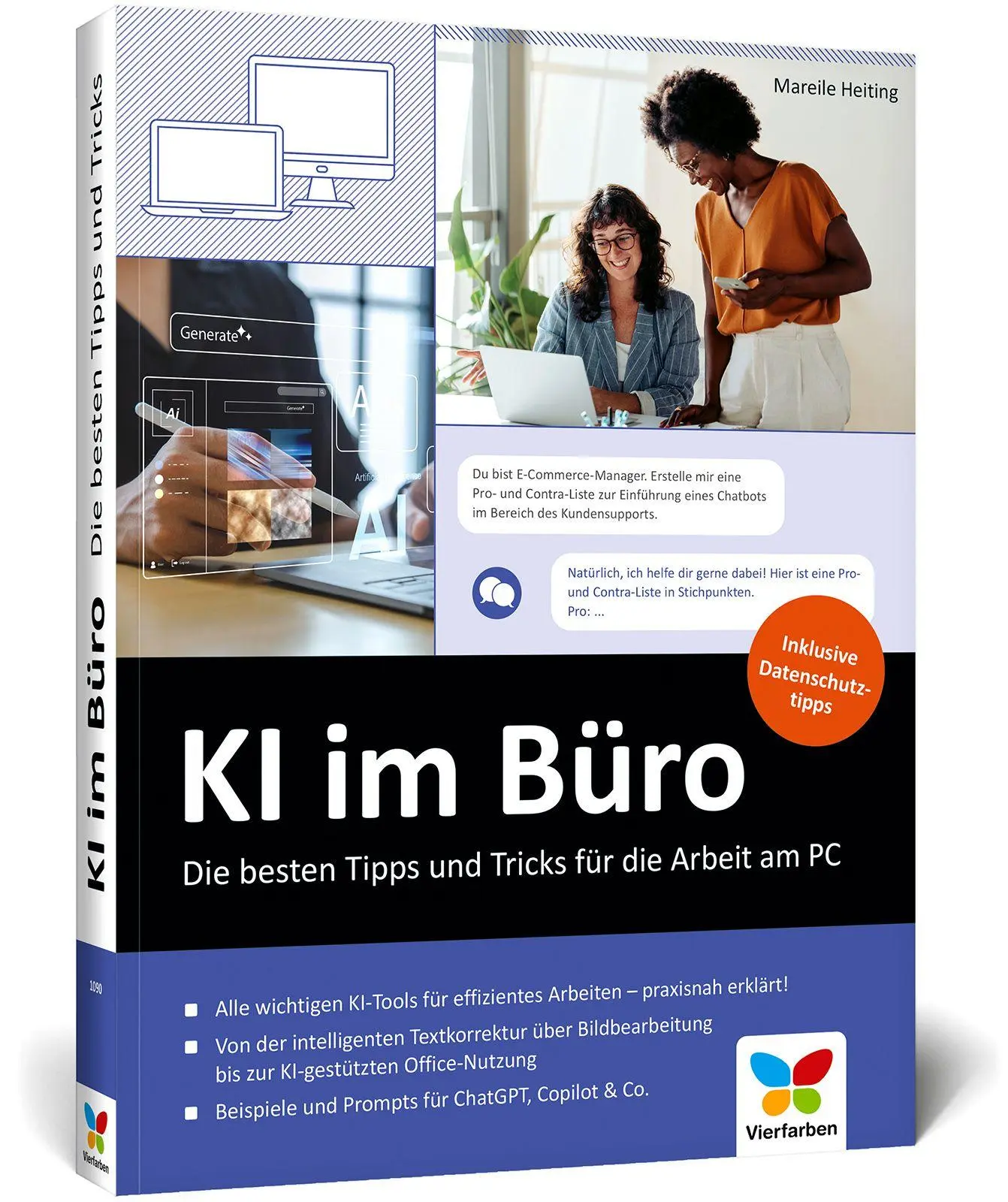 Cover: 9783842110908 | KI im Büro | Die besten Tipps und Tricks für die Arbeit am PC | Buch