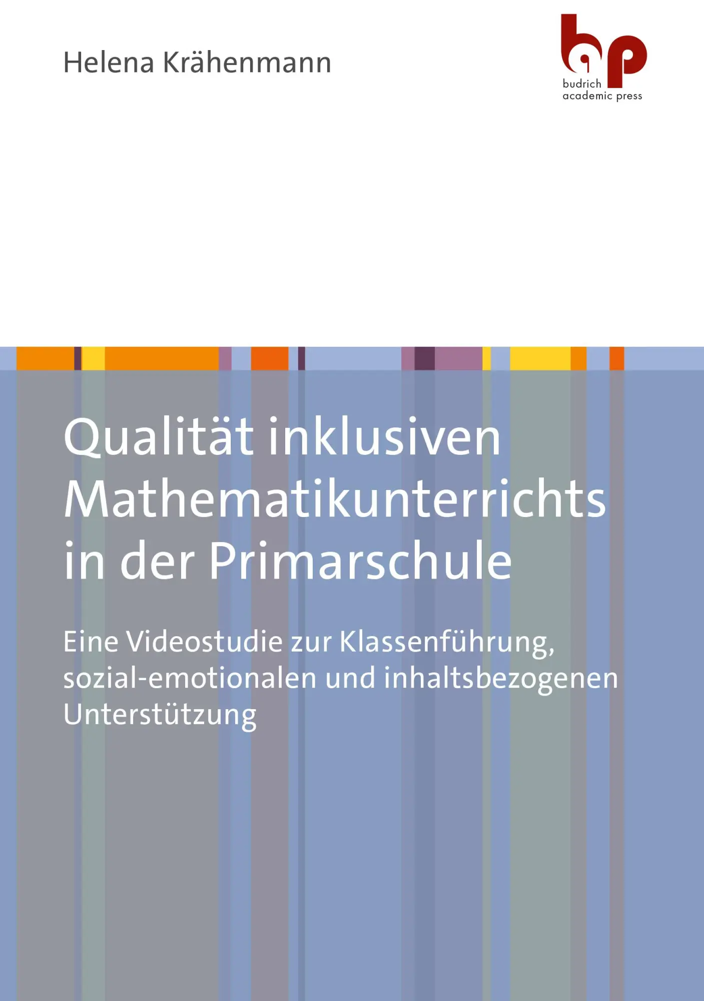 Cover: 9783966650908 | Qualität inklusiven Mathematikunterrichts in der Primarschule | Buch