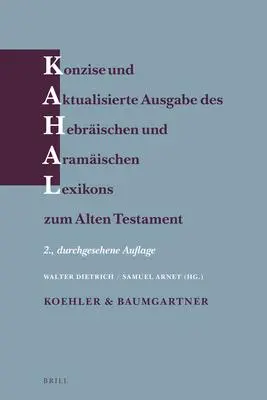 Cover: 9789004420908 | Konzise Und Aktualisierte Ausgabe Des Hebräischen Und Aramäischen...