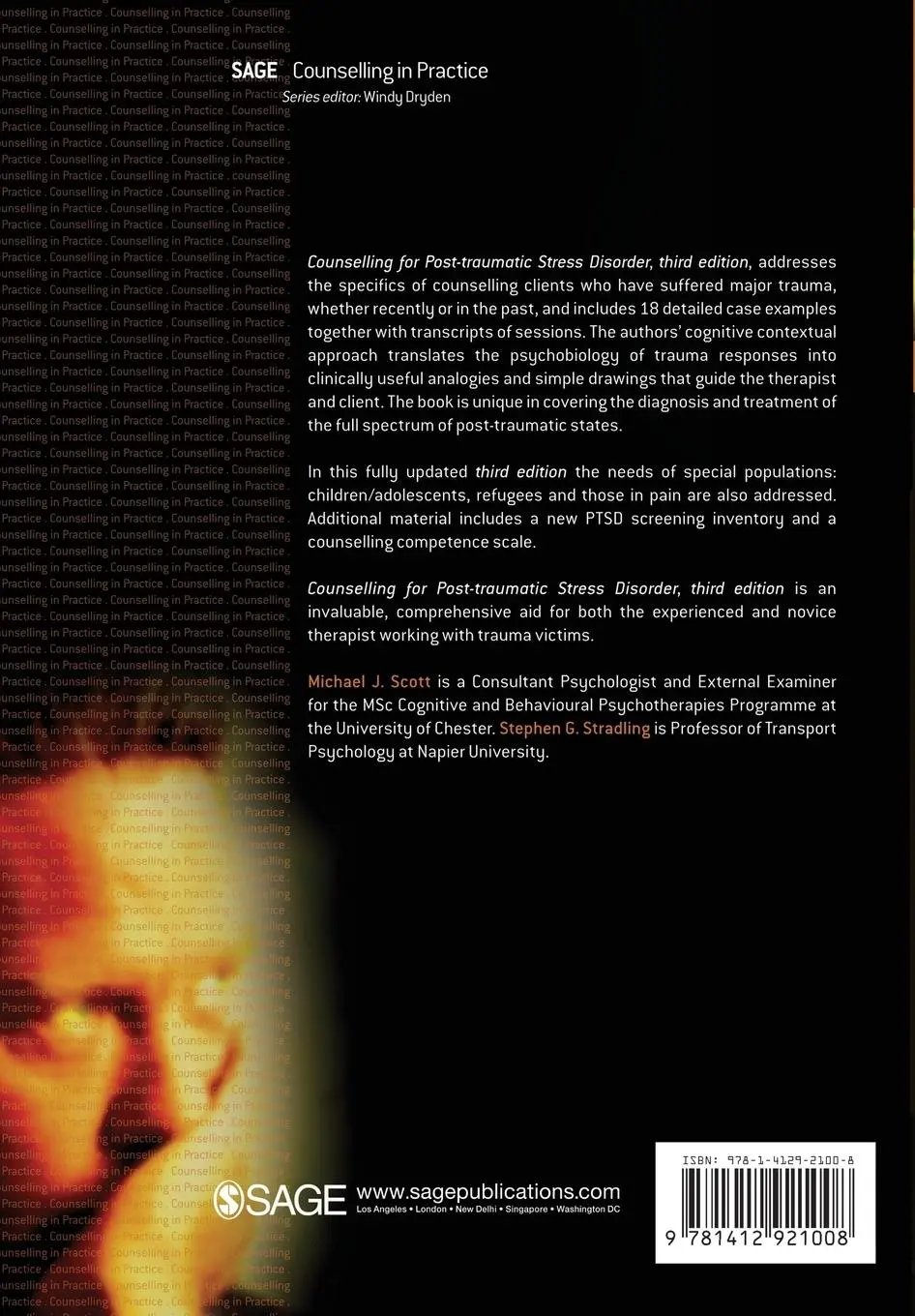 Rückseite: 9781412921008 | Counselling for Post-traumatic Stress Disorder | Scott (u. a.) | Buch