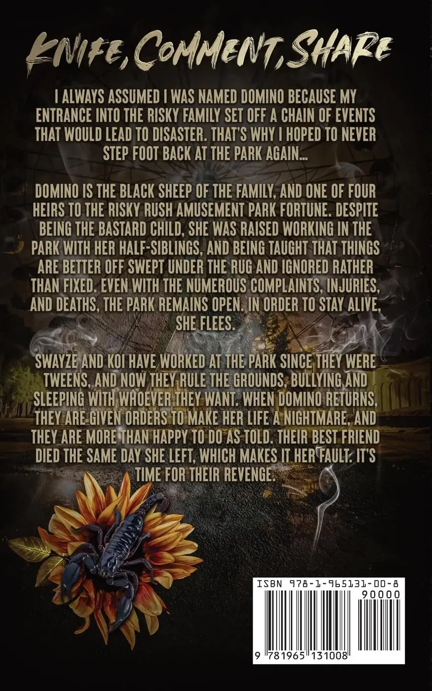 Rückseite: 9781965131008 | Knife, Comment, Share | Tylor Paige | Taschenbuch | Englisch | 2024