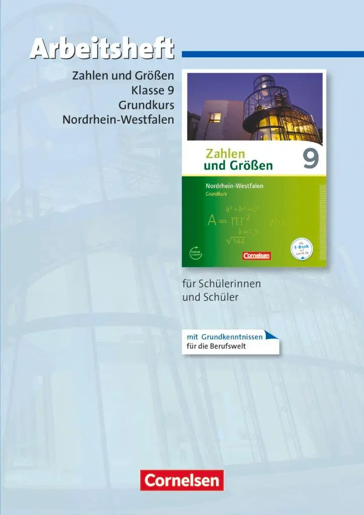 Cover: 9783060041008 | Zahlen und Größen 9. Schuljahr - Nordrhein-Westfalen Kernlehrpläne...