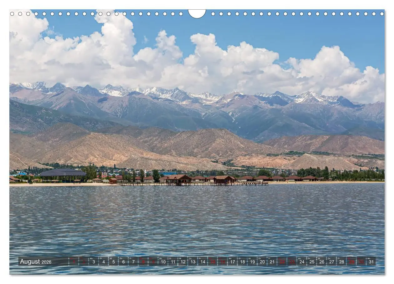 Bild: 9783457751008 | Kasachstan und Kirgistan (Wandkalender 2026 DIN A3 quer), CALVENDO...