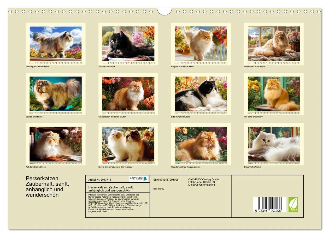 Bild: 9783457991008 | Perserkatzen. Zauberhaft, sanft, anhänglich und wunderschön...
