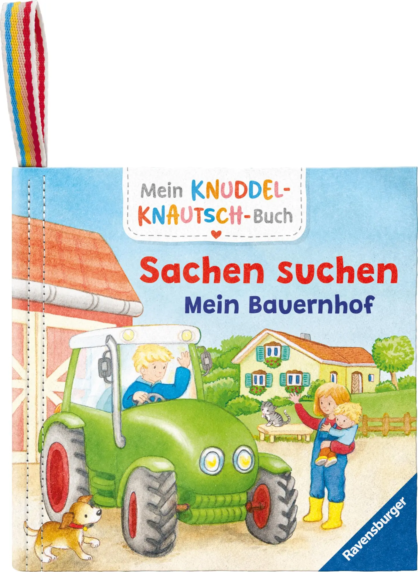 Cover: 9783473421008 | Mein Knuddel-Knautsch-Buch - Sachen suchen. Mein Bauernhof | Gruber