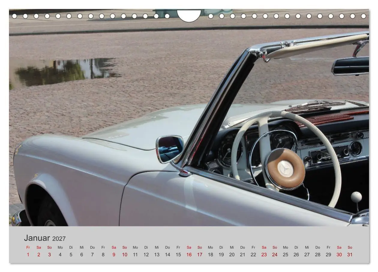 Bild: 9783569861008 | Der SL - Ästhetik pur von Mercedes Benz (Wandkalender 2027 DIN A4...