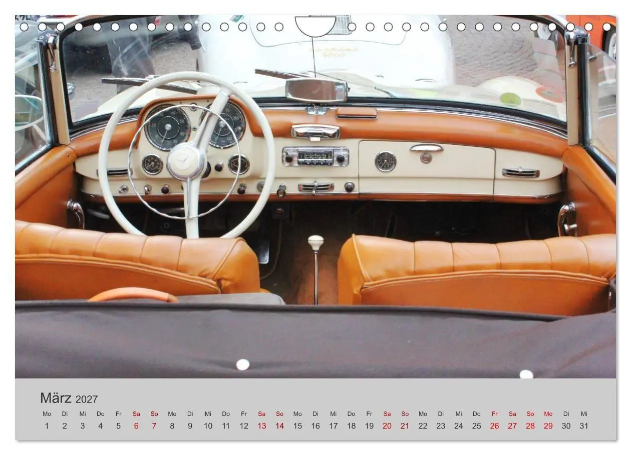 Bild: 9783569861008 | Der SL - Ästhetik pur von Mercedes Benz (Wandkalender 2027 DIN A4...