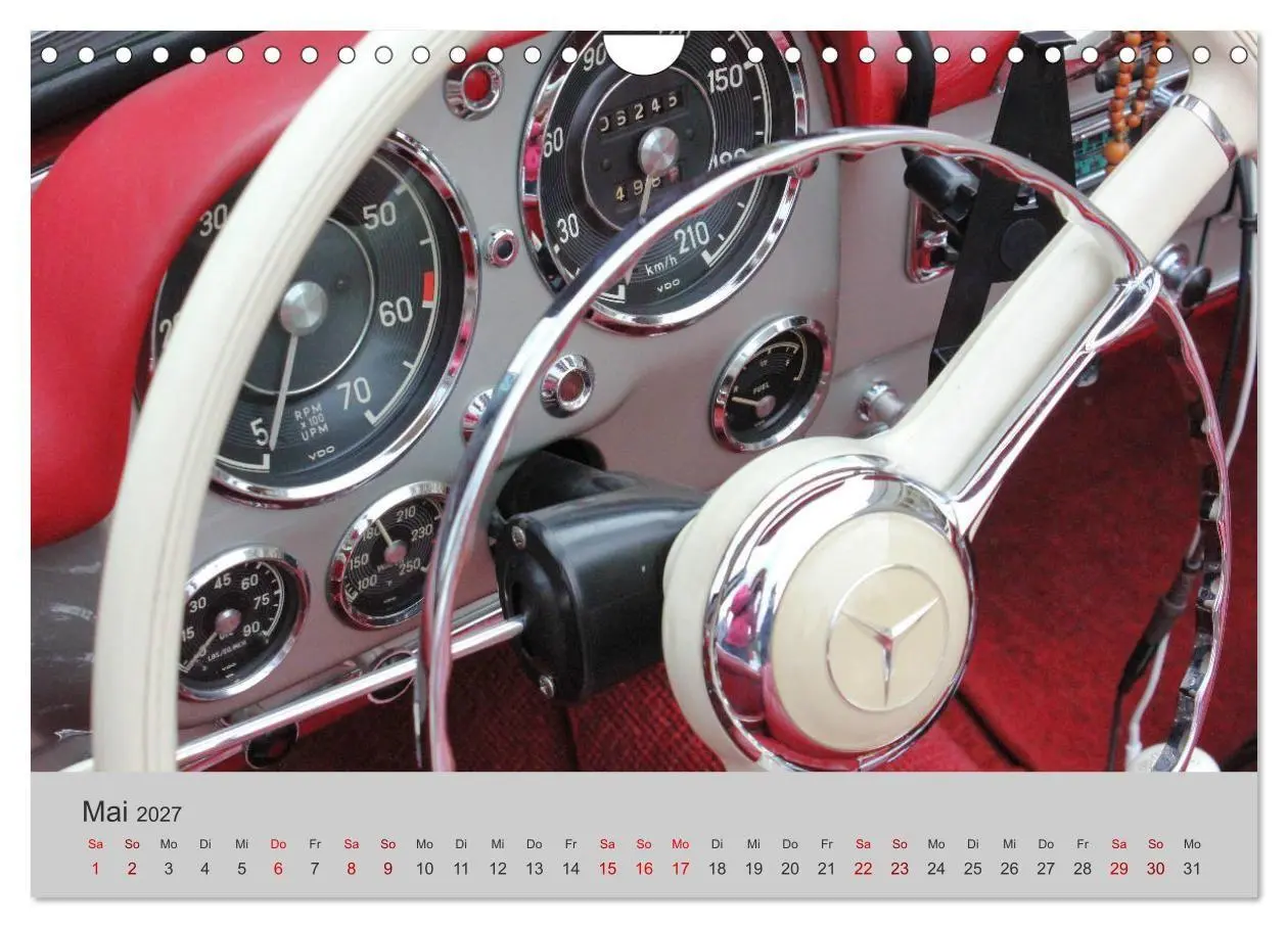 Bild: 9783569861008 | Der SL - Ästhetik pur von Mercedes Benz (Wandkalender 2027 DIN A4...