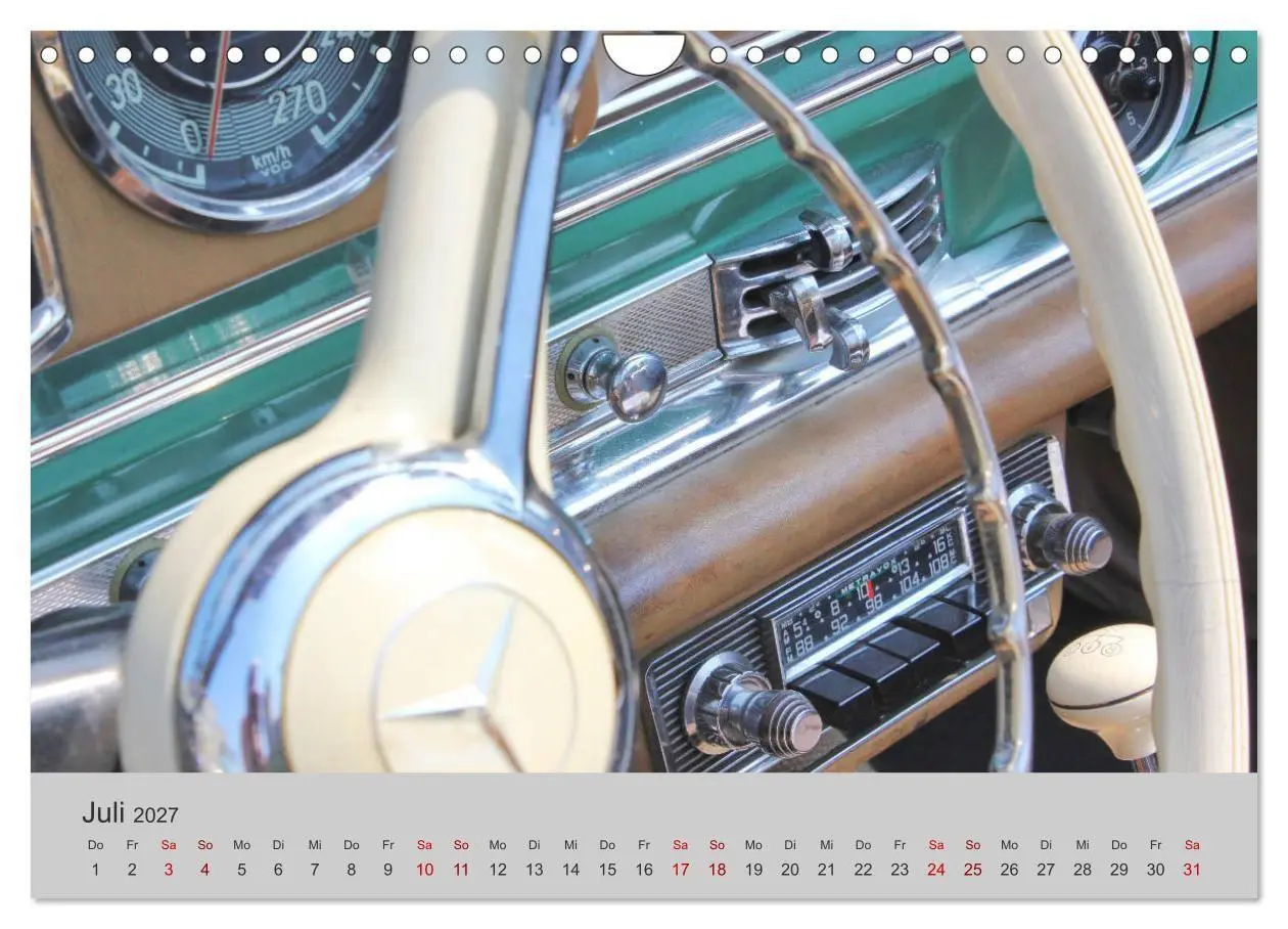Bild: 9783569861008 | Der SL - Ästhetik pur von Mercedes Benz (Wandkalender 2027 DIN A4...