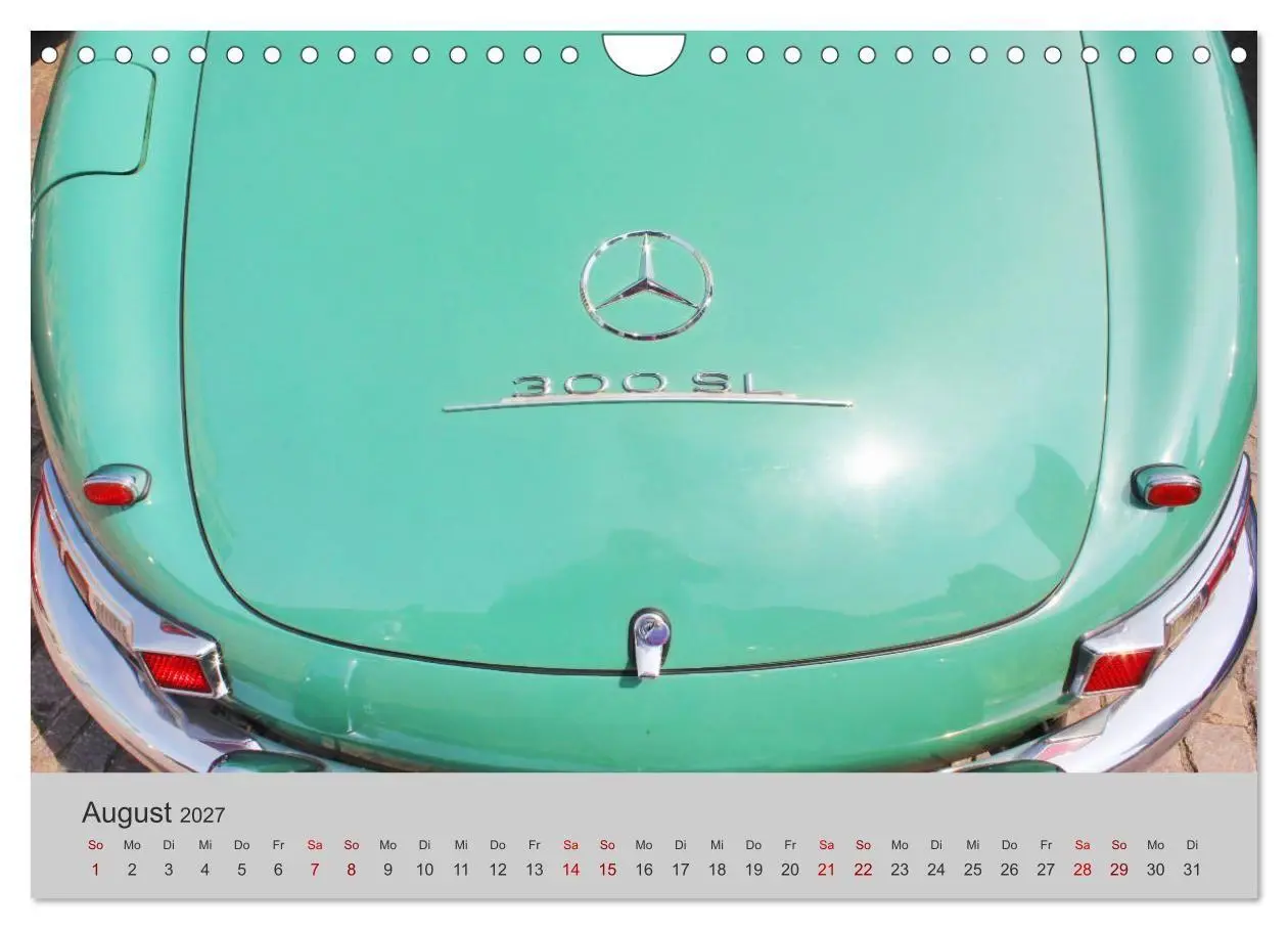Bild: 9783569861008 | Der SL - Ästhetik pur von Mercedes Benz (Wandkalender 2027 DIN A4...