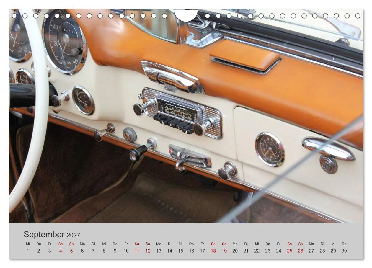 Bild: 9783569861008 | Der SL - Ästhetik pur von Mercedes Benz (Wandkalender 2027 DIN A4...