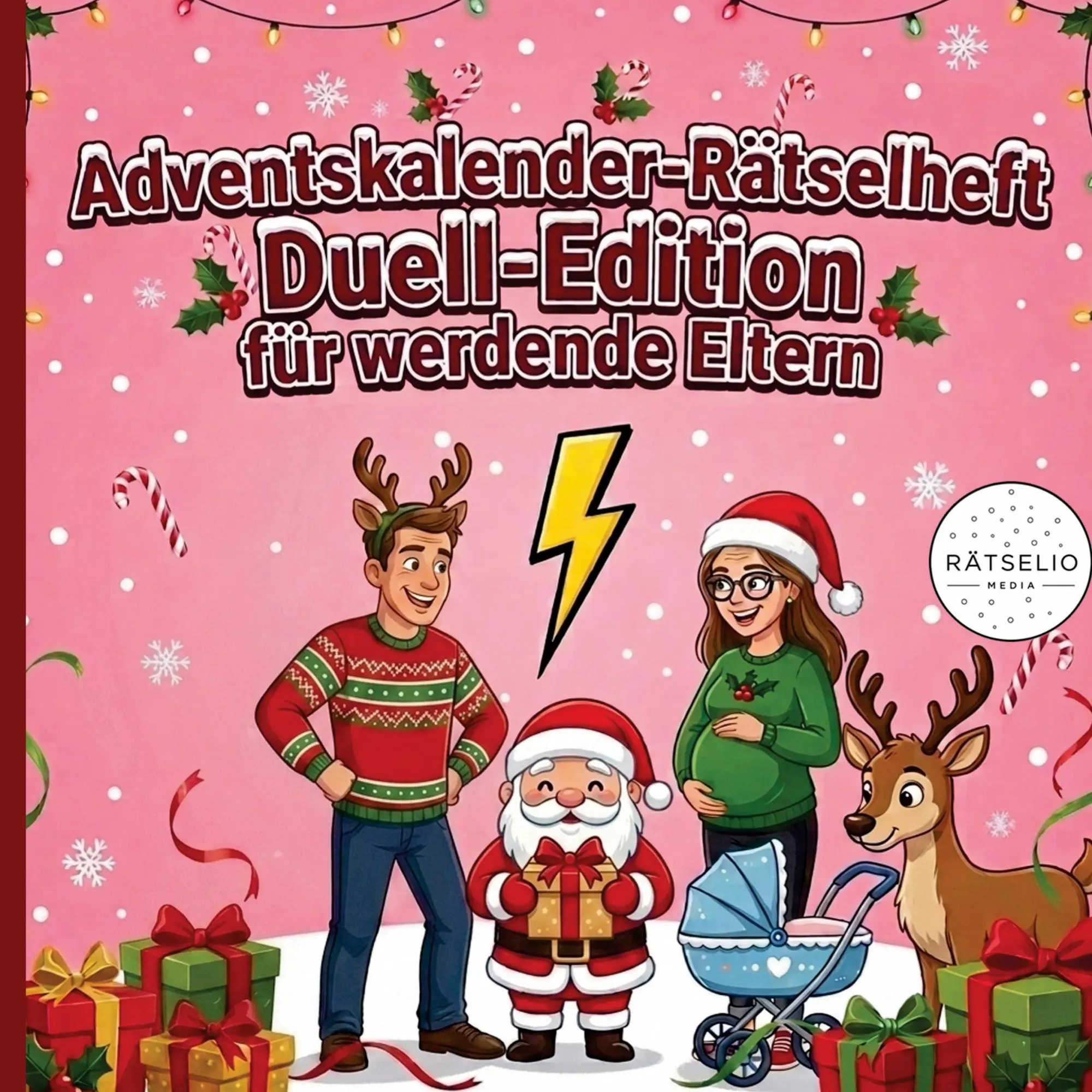 Cover: 9783693441008 | Adventskalender-Rätselheft | Rätselio Media | Taschenbuch | 96 S.